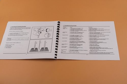 Singer 4411 Owners Instruction Manual 30 Pages With Clear Protective Covers - Picture 6 of 7