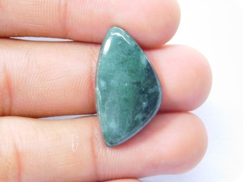 Piedra preciosa suelta cabujón de vivianita verde natural de calidad increíble 14 quilates ME-7813 - Imagen 2 de 4