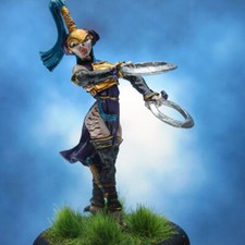 Painted Darkage Miniature Dragyri III