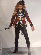 DELUXE CIRCUS CARNIVAL RINGMASTER HALLOWEEN COSTUME OUTFIT - CHILDS S - 6-8