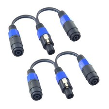 speakon Splitter Cable 1 Female 2 Male Speaker Break Out Cable  Speak-on Cabl...