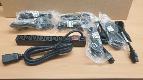 HP Modular PDU Extension Bar-228480-002, with 8 Power cables-358869-028 (ccrt04)