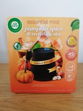 Airwick Essential Mist Diffuser Kit, Pumpkin Spice & Everything Nice