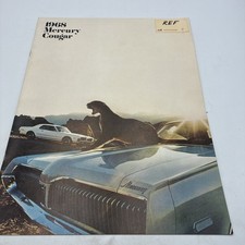 1968 Mercury Cougar Dealer Brochure 1968 Mercury Cougar Dealer Brochure