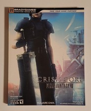 Crisis Core: Final Fantasy VII Paperback Strategy Guide Book Bradygames game