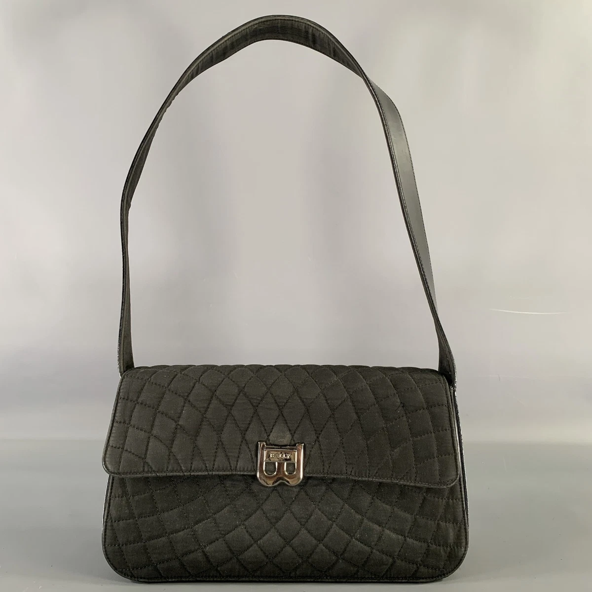 ショルダーバッグ BALLY leather suede square shoulder bag Bally Leather shoulder bag | The Fashion Square