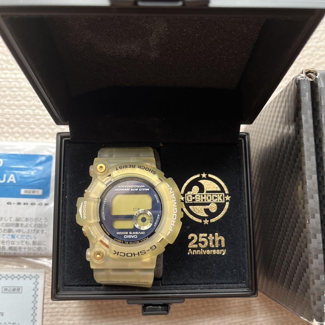 Casio G Shock GW 225E 7JF Frogman 25th Anniversary Glorious