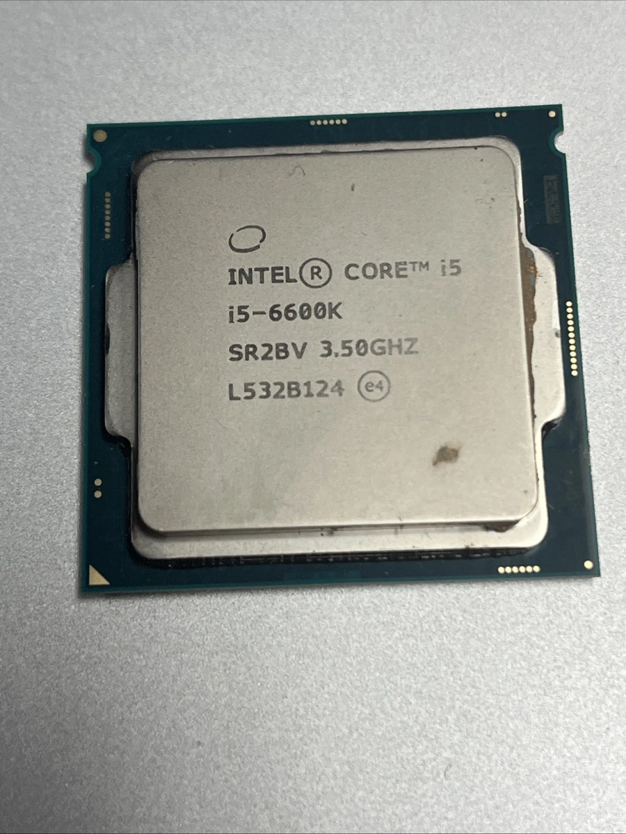 Intel Core i5-6600K Processor Model Computer Processors (CPUs) for