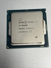 Intel Core i5-6600K 3.50GHz Quad Core SR2L4 4 Thread LGA 1151