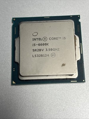Intel Core i5-6600K 3.50GHz Quad Core SR2L4 4 Thread LGA 1151