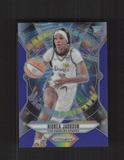 2024 Panini Prizm WNBA #12 Rickea Jackson Kaleidoscopic Blue /49 RC