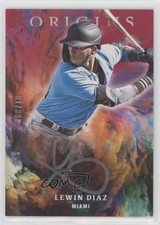 2021 Chronicles Origins Signatures Red Silver Ink 1/99 Lewin Diaz Auto bp9