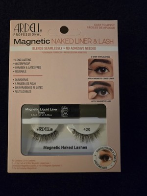 Ardell Magnetic Naked Liner & Lash #420 | No Adhesive | Natural Look | 1 Pair