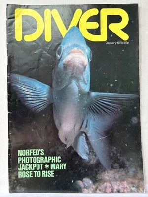Diver Diving Magazine January 1979 Mary Rose To Rise 230H
