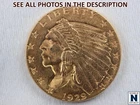 NobleSpirit SUPERB GEM BU 1929 $5 GOLD Indian Head Quarter Eagle 1/4th oz
