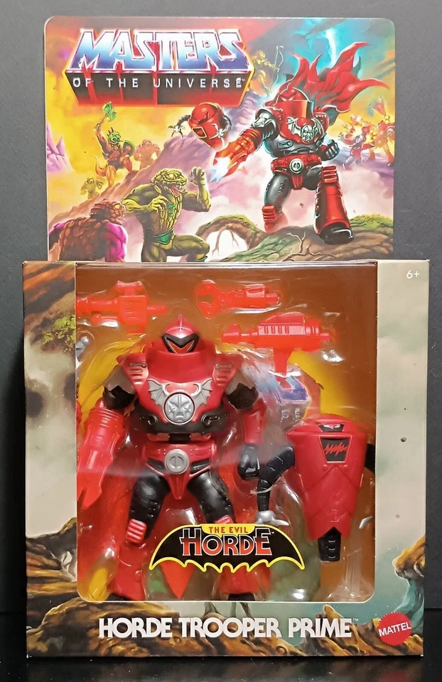 NUEVO MOTU Origins Masters Of The Universe Horde Trooper Prime con robot flotante - Nuevo en caja Foto 4 de 4