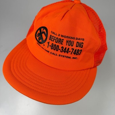 K-Products Missouri One Call System Truckerhut Verstellbar Orange
