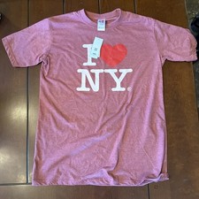 I Love New York Classic Graphic T Shirt Unisex NEW Size Medium