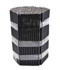 20 St. 18,5 cm Schwarz Wachs Kerzen    18,5