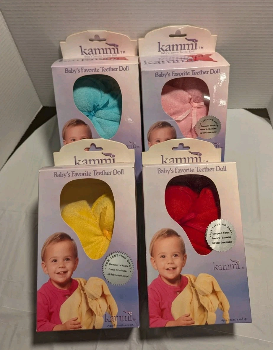 Baby Emporio Kammi Teether Doll Terrycloth. Ookie shower gift Soothing NEW
Opens in a new window or
