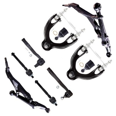 10pc Suspension Kit 92-95 Civic 93-97 del Sol Tie Rods Control Arms Ball Joints