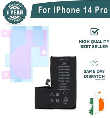 Ersatz Interner Akku für Apple iPhone 14 Pro Battery 3200mAh A2866 Neu