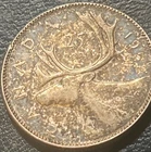 1952 Canada 25 Cents Silver Quarter ~ FREE Shipping + Bonus!!!