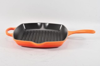 C54U19 Le Creuset Cast Iron Enamel Grill Pan France