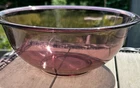 VTG Pyrex 325 Cranberry Glass Mixing Bowl 9.5” Pink Red USA