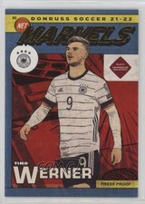 2021 Panini Donruss Road to Qatar Net Marvels Press Proof Timo Werner #14 1f8v