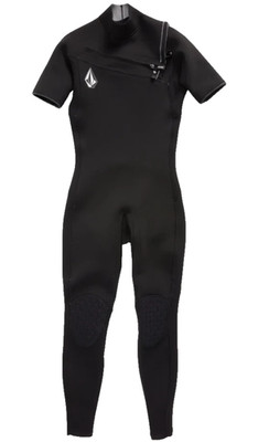 Volcom Modulator 2/2mm Chest Zip Short Sleeve Wetsuit Mens XS A9532201 NEW