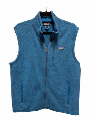Patagonia Blue Better Sweater Fleece Vest Men s Large