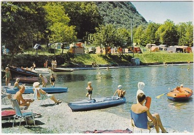 PORLEZZA - COMO - CAMPING LIDO DARNA - VILLAGE TAILORS - TRAVEL 1970 -8431-