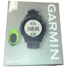 Garmin Forerunner 935 GPS Running Smartwatch Used Band Damaged R1403