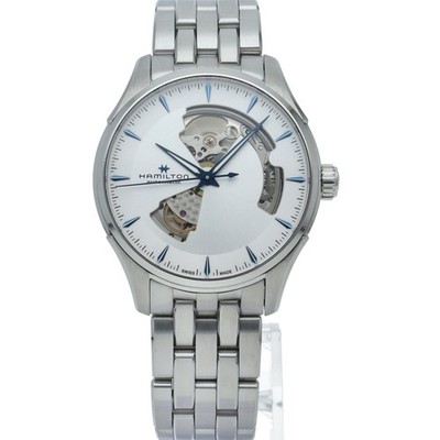 Hamilton Jazzmaster Open Heart Watch 40mm H326750/H32675150 Working