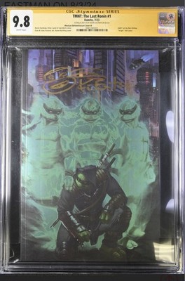 TMNT: The Last Ronin #1 Mexican Foil Bartling CGC SS 9.8 Signed & Remarque