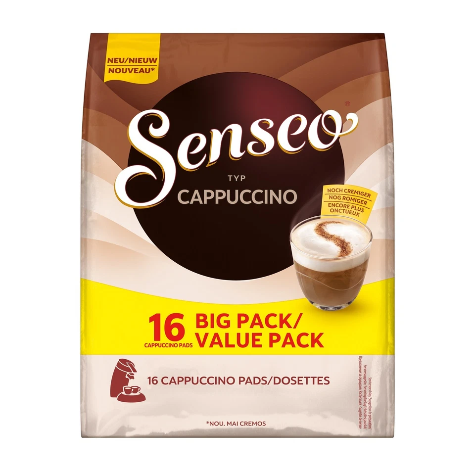 SENSEO Pads Typ Cappuccino Senseopads 5 x 16 Getränke Kaffeepads Vorteilspack - Bild 2 von 4