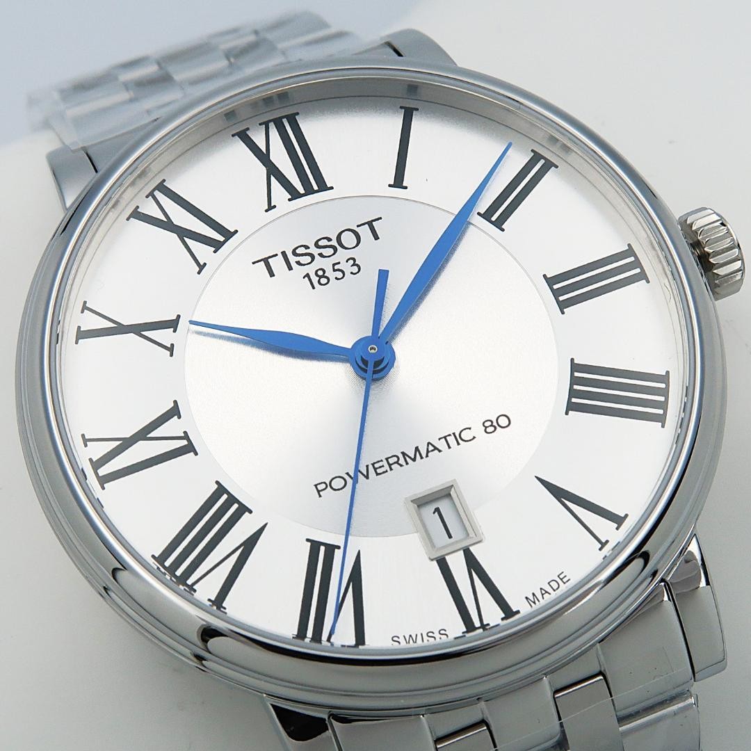 TISSOT Carson Powermatic 80 automatic winding silver image 4