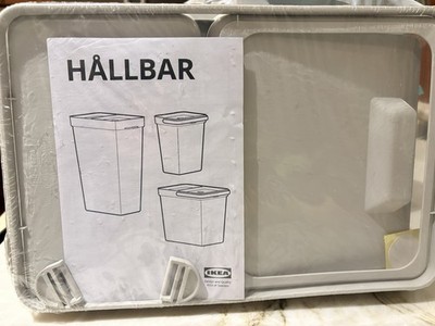 Ikea Hallbar #2 Trash Lid 504.202.06 2325 Trash Can Lid 9 Gallon Gray Brand New