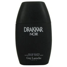 DRAKKAR NOIR by Guy Laroche 3.4 oz / 3.3 oz edt spray for Men New UNBOXED