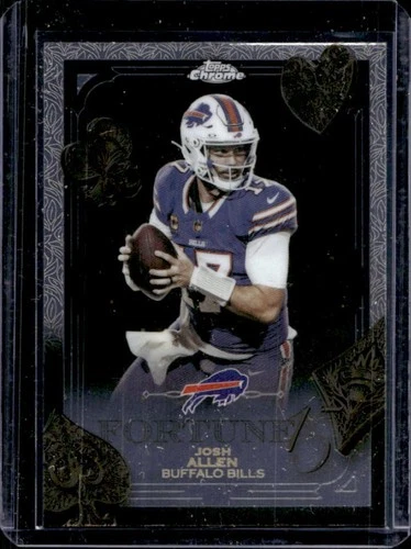 2025 Topps Chrome Josh Allen Base (RAW)
