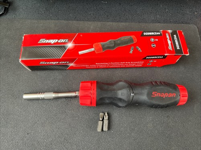 #ad #ad Snap On NEW SGDMRCE44 Red Soft Grip 5 Position Handle Ratchet Screwdriver ❤️ $169.99