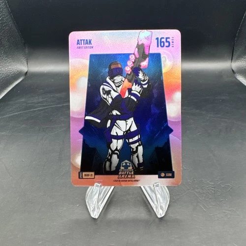 2025 Bo Jackson Battle Arena Alpha Update Attak Bubble Gum Battle Foil BGBF-31