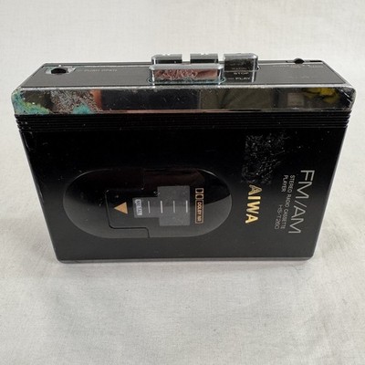 AIWA HS-T260 FM/AM Stereo Radio Cassette Player Walkman 1980s Tested Working