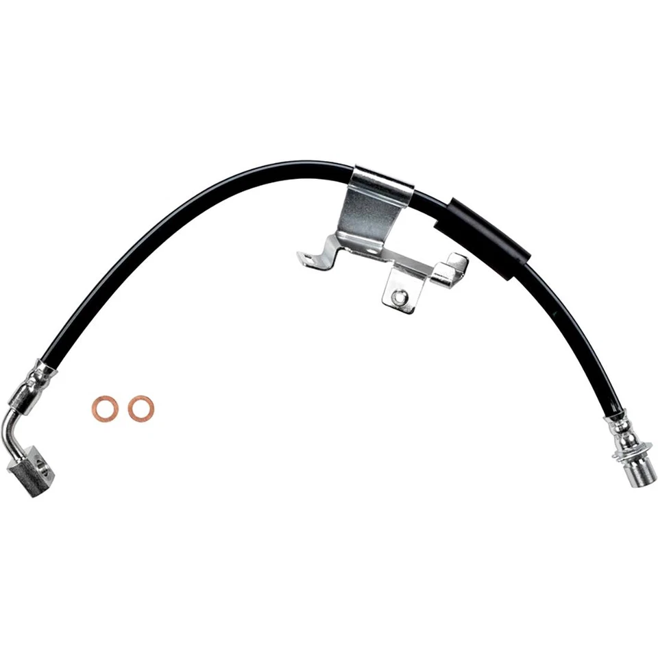 Línea de freno de manguera de freno delantera trasera izquierda y derecha 4 piezas para Chevrolet Avalanche 2013 Foto 4 de 4