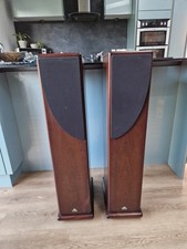 Castle Harlech S1 stereo speakers with new speaker cones fitted