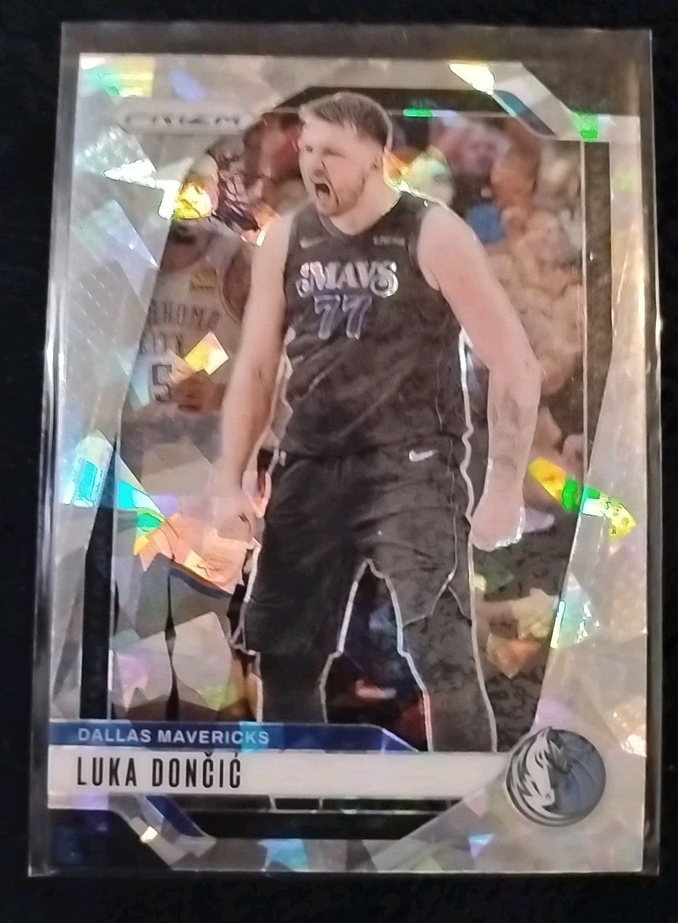 2024-25 Panini Prizm Cracked Ice Luka Doncic Dallas Mavericks #89