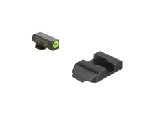 Ameriglo Protector Sight Set LumiGreen Front Black Rear For Glock 17/19 - GL-701