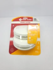 First Alert 1042409 Photoelectric Smoke Detector - 2 Pack Lithium Powercell 10YR