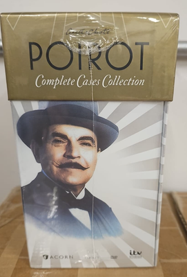 (未使用･未開封品)Agatha Christie: Poirot & Marple [DVD] Agatha Christie's Poirot: Complete Cases Coll (DVD) for sale